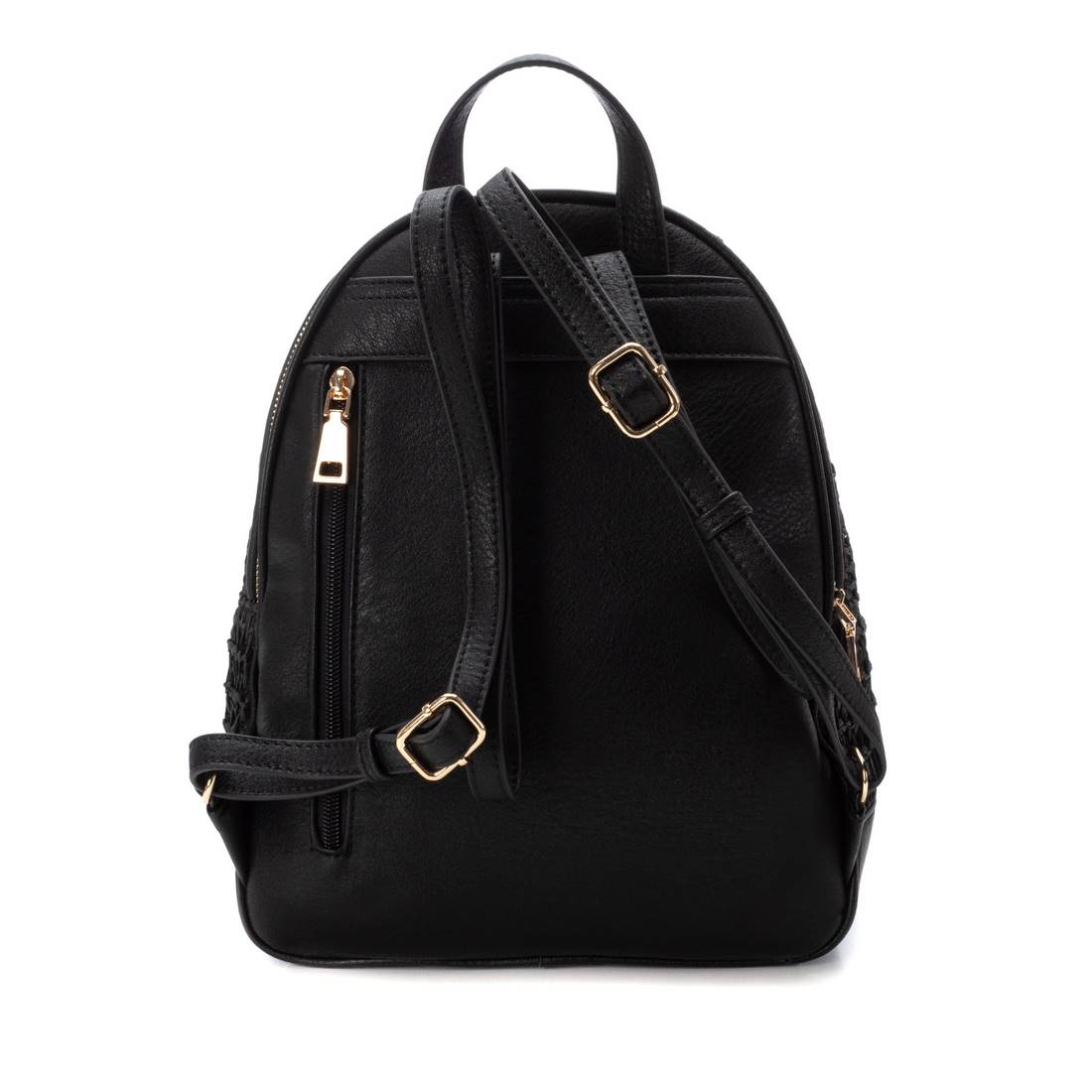 Carmela 18612902 sac à dos raphia noir mini