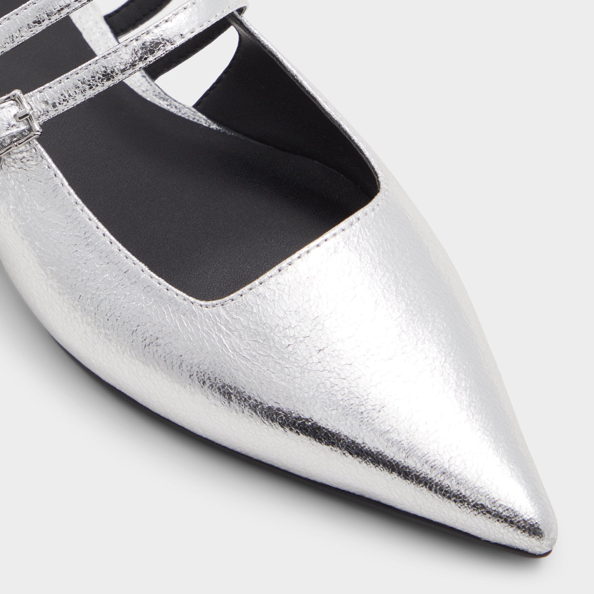 ALDO Tossa ballerines talon bloc métallisé