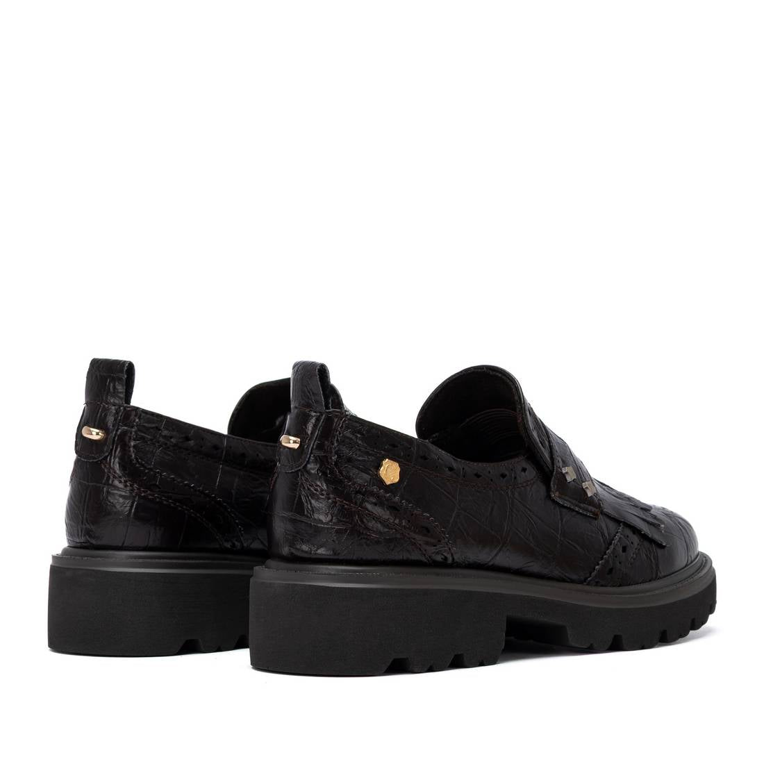 Carmela 16435901 mocassin marron semelle épaisse