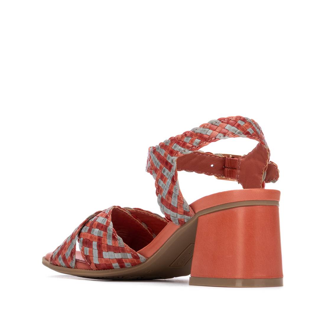 Carmela 16322201 sandale cuir corail talon 7 cm