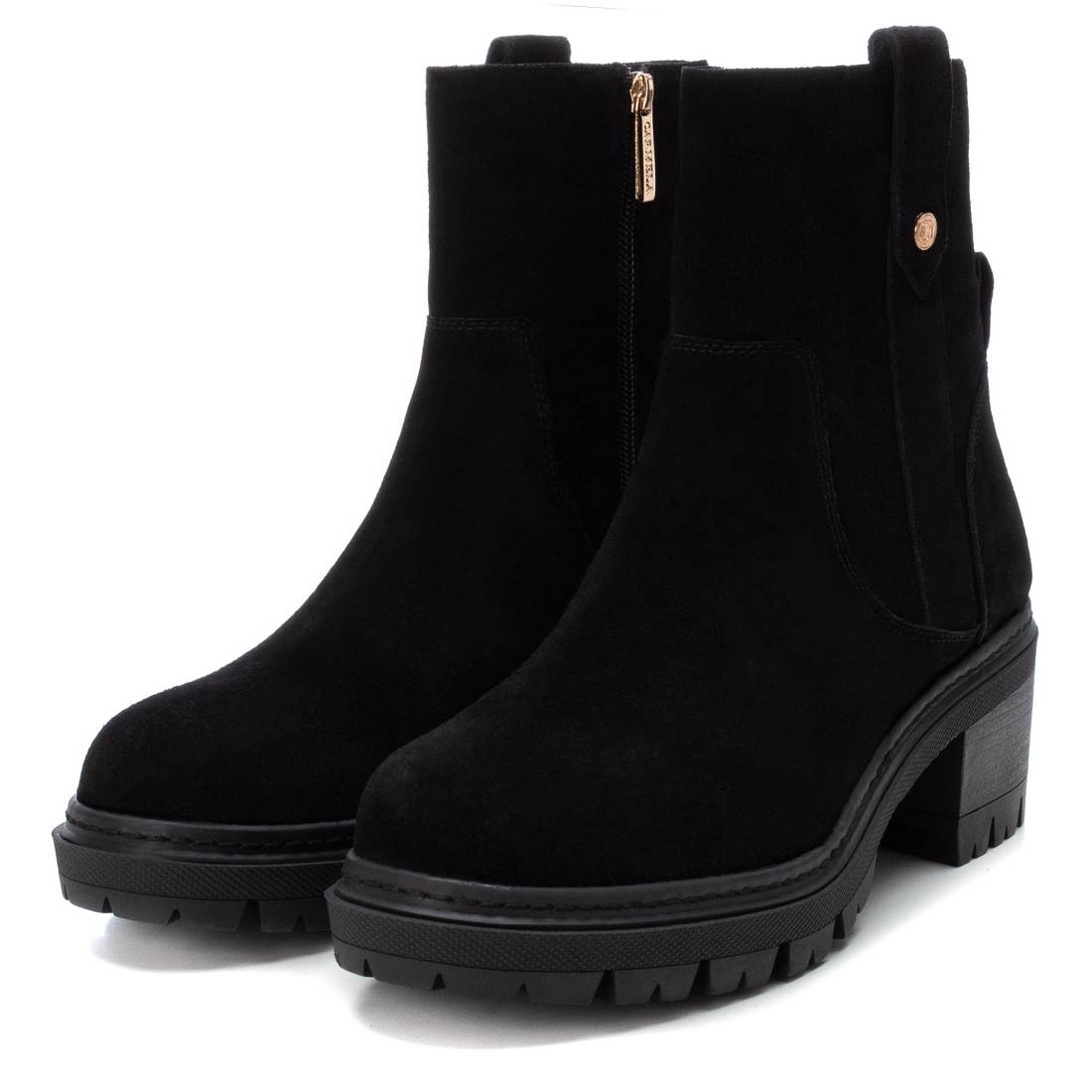 Carmela 16096701 Bottine serraje noir talon 6 cm
