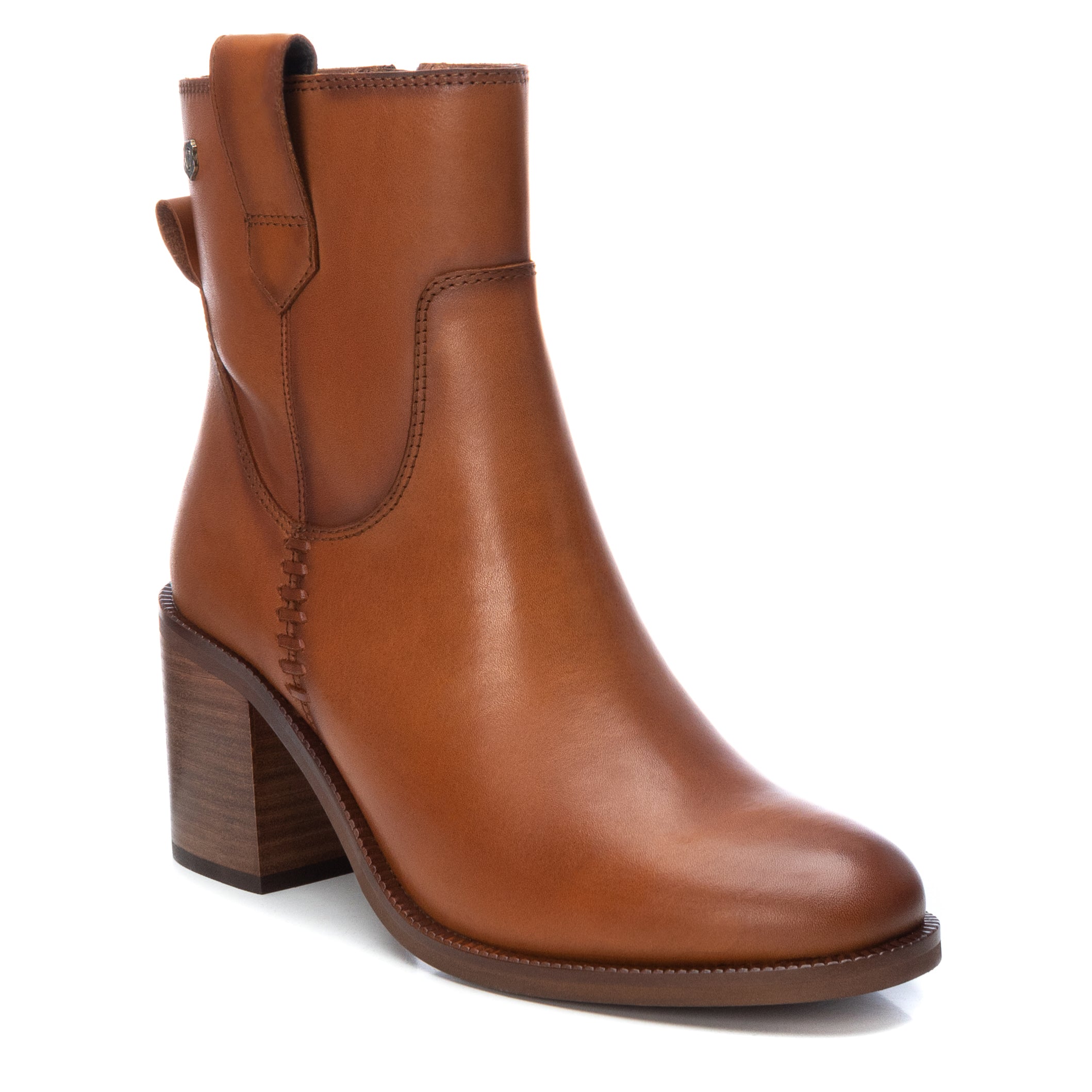 Carmela 16005801 bottines femme cuir marron talon 7 cm