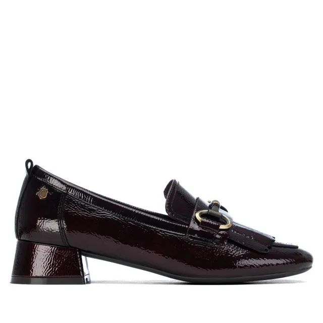 Carmela 16436203 mocassin femme bordeaux verni