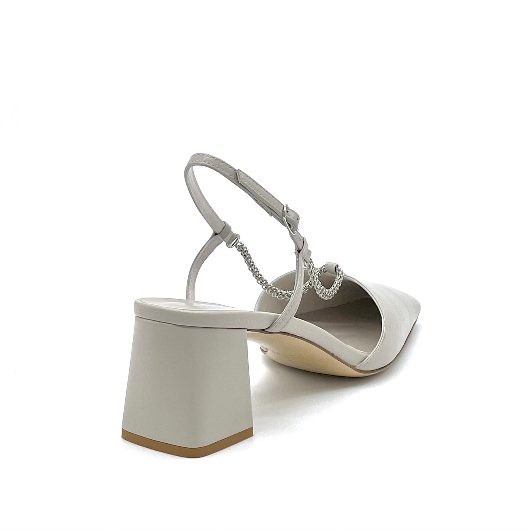 Elata 12158_4 slingback taupe talon 5,5 cm