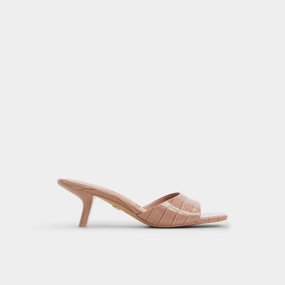 ALDO Enchanting baskets talon rose compensé