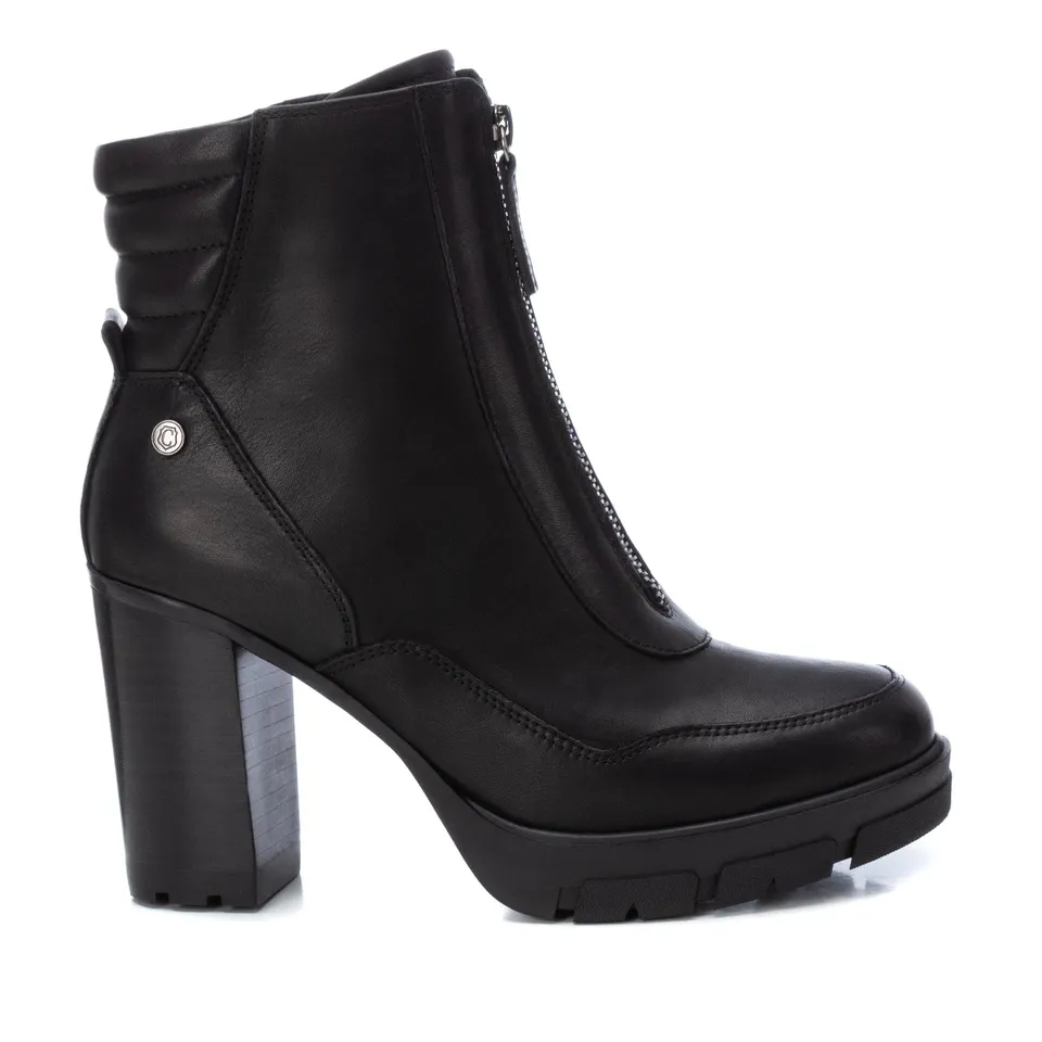 Carmela 16028601 bottine femme noire cuir talon 9 cm
