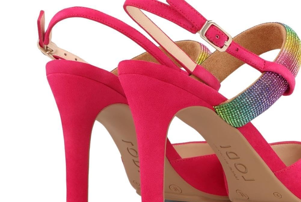 Lodi Ridesa escarpins cuir multicolore talon