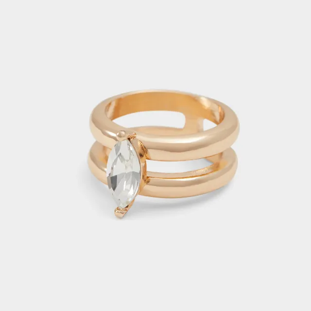 ALDO Froboess bague femme déclaration誌 dorée