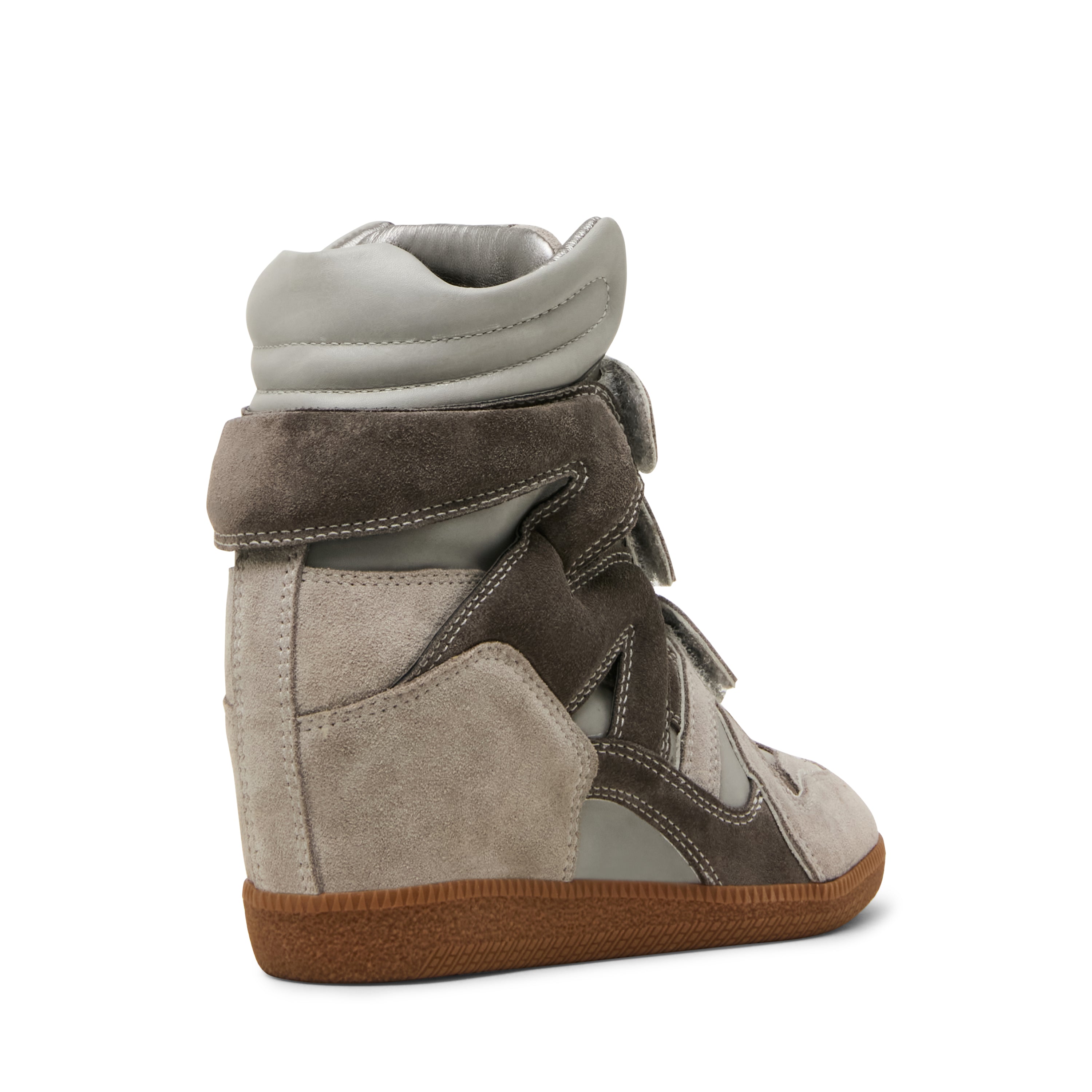Steve Madden Mavis baskets montantes gris multi daim