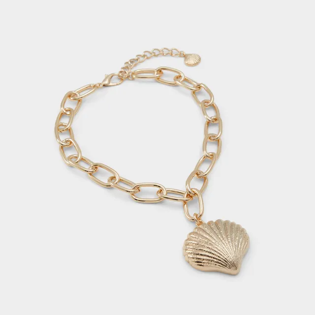Aldo Sirenne collier pendentif doré fantaisie