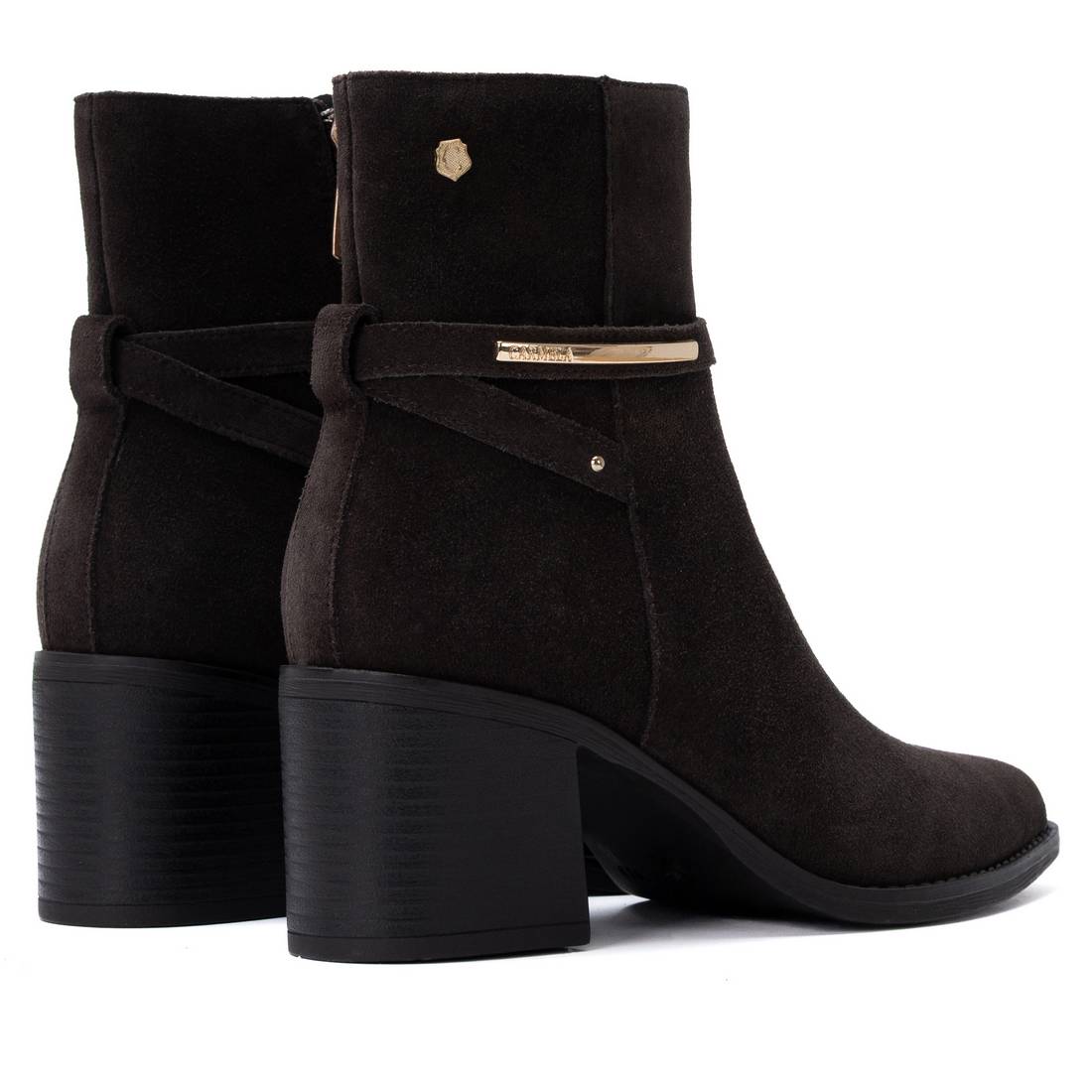 Carmela 16439801 bottine serrage marron talon 35-41