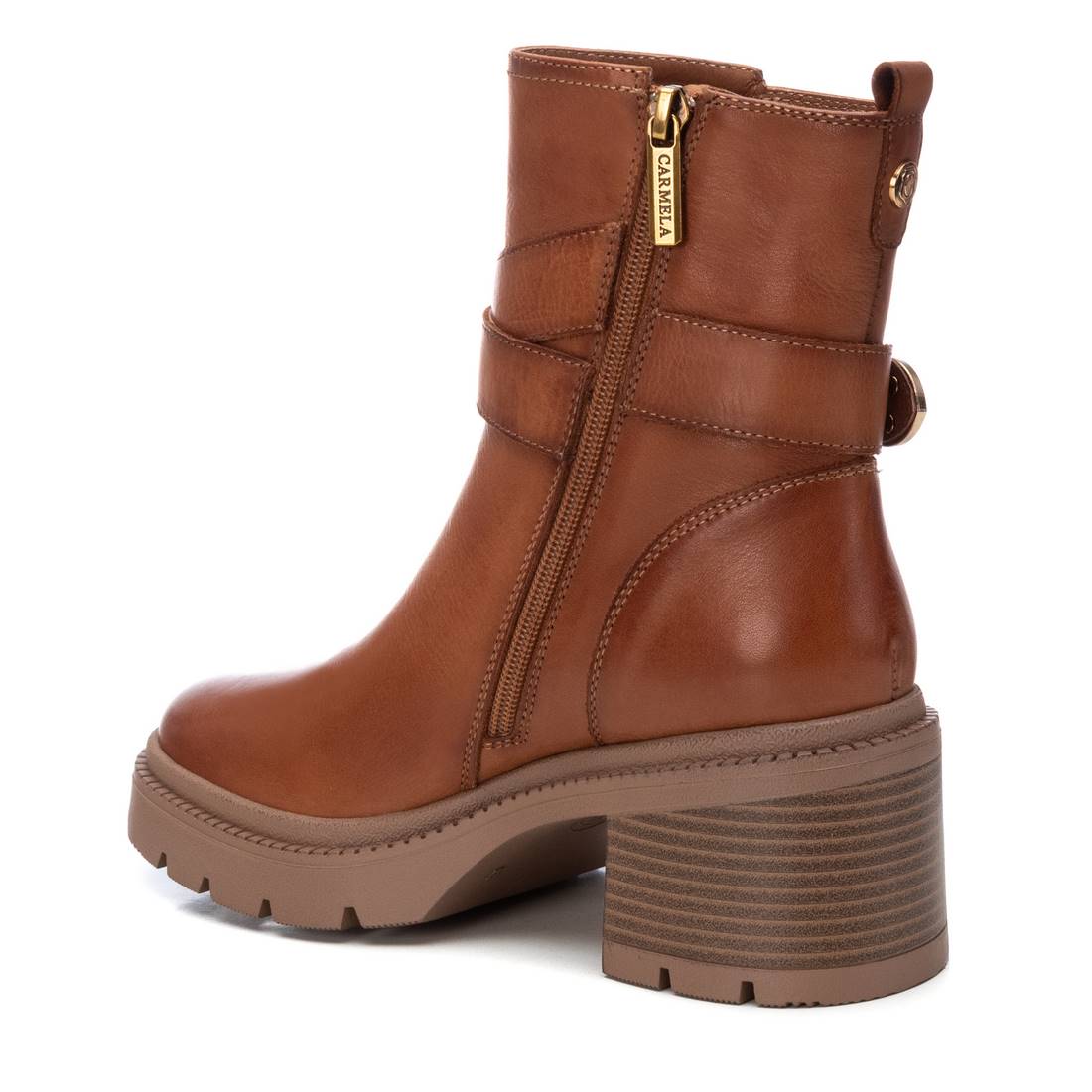 Carmela 161916 16191602 bottine marron cuir talon 7 cm