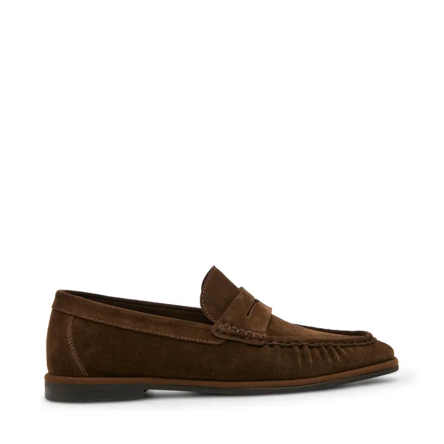 Steve Madden Derry mocassins marron daim homme
