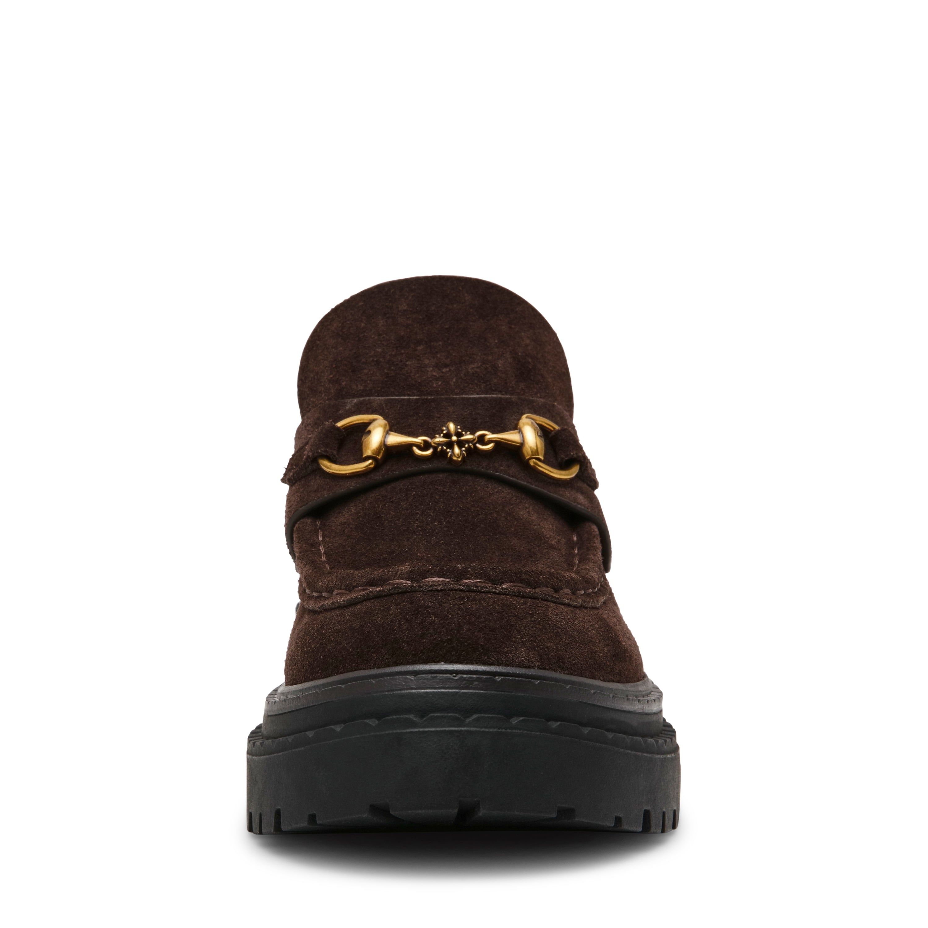 Steve Madden Pippa ballerines marron daim 2 cm