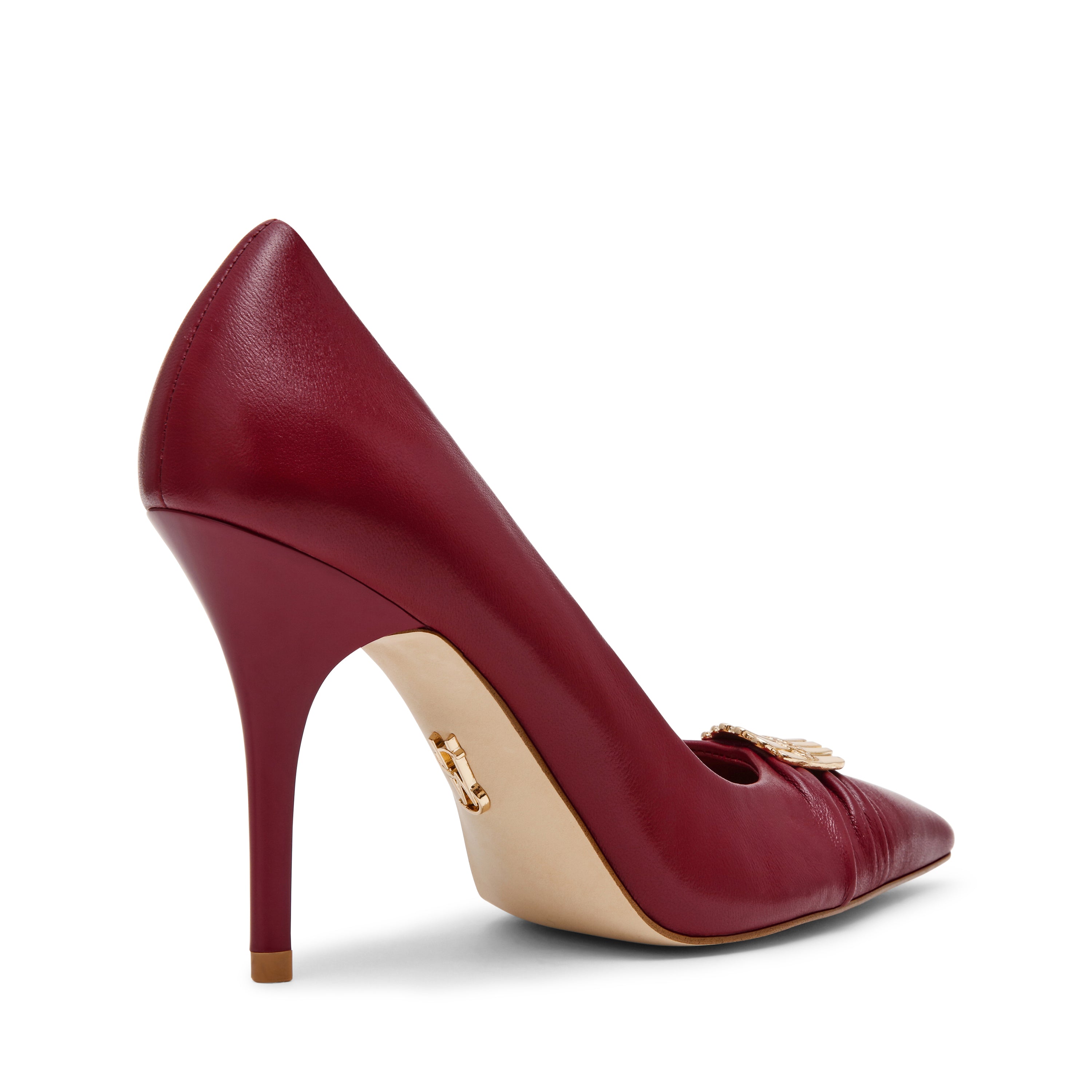 Steve Madden Admiral escarpins cerise cuir talon 7 cm