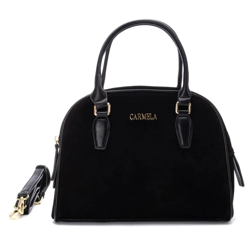 Carmela 18616702 sac cuir noir 29 cm