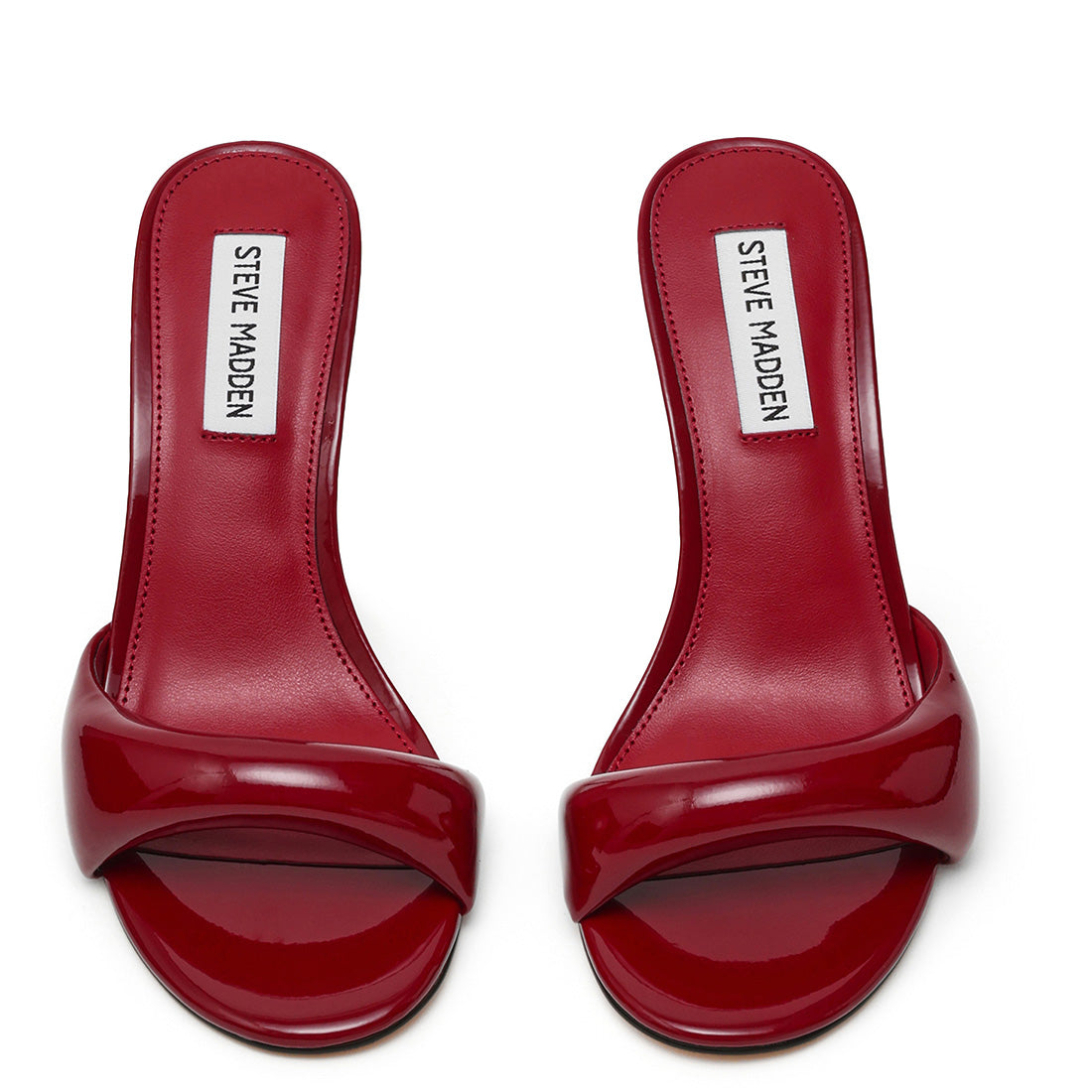 Steve Madden Perri sandales vernies rouges talon 7 cm