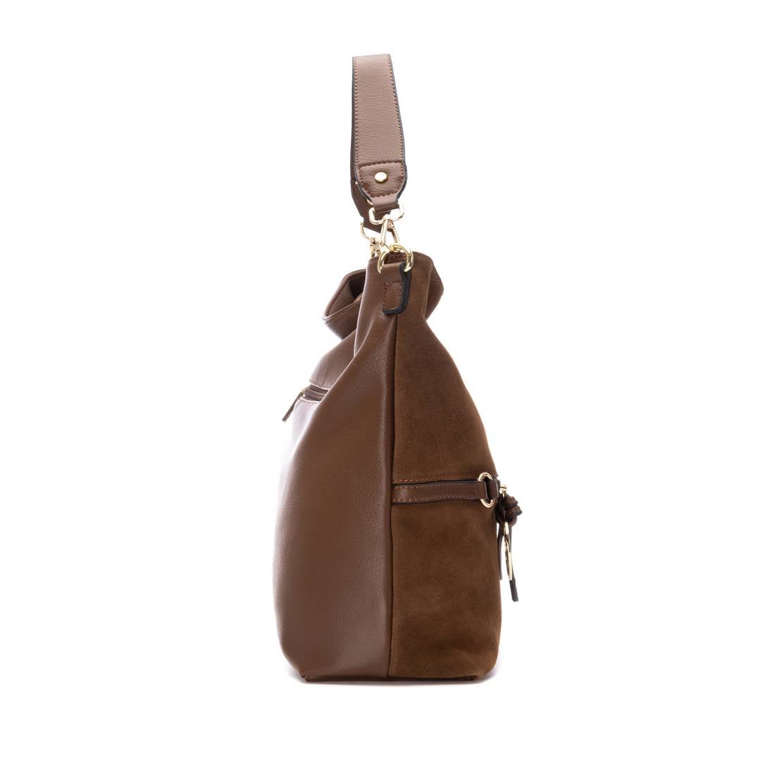 Carmela 18617504 sac camel cuir véritable bandoulière