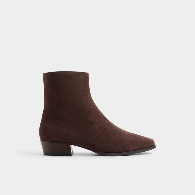 ALDO Zaylaa bottines femme marron daim
