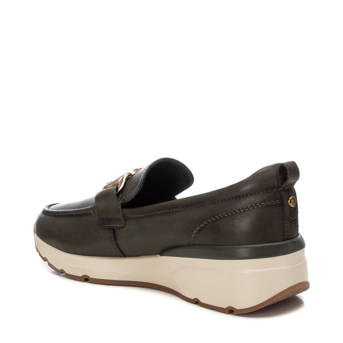 Carmela 16182203 mocassins femme vert cuir