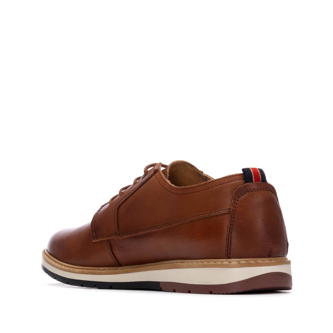 Carmela 16390301 derby cuir camel homme