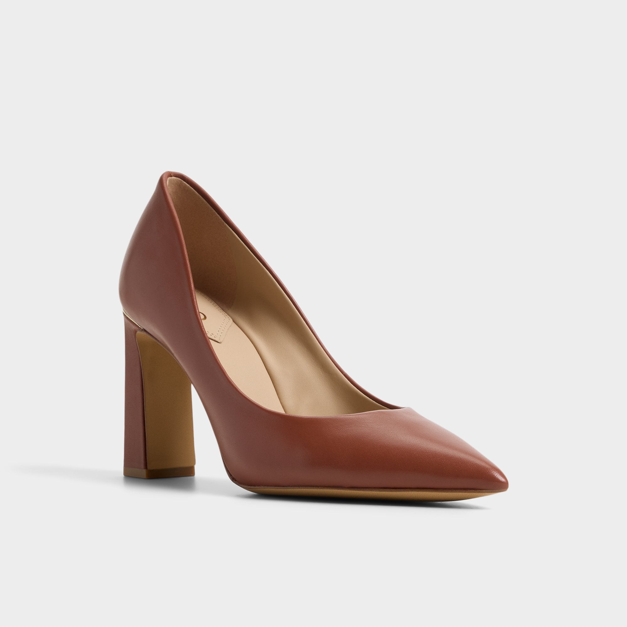 ALDO Seirith escarpins marron talon haut