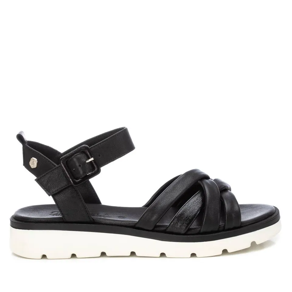 Carmela 16155704 sandales cuir noir multi-brides