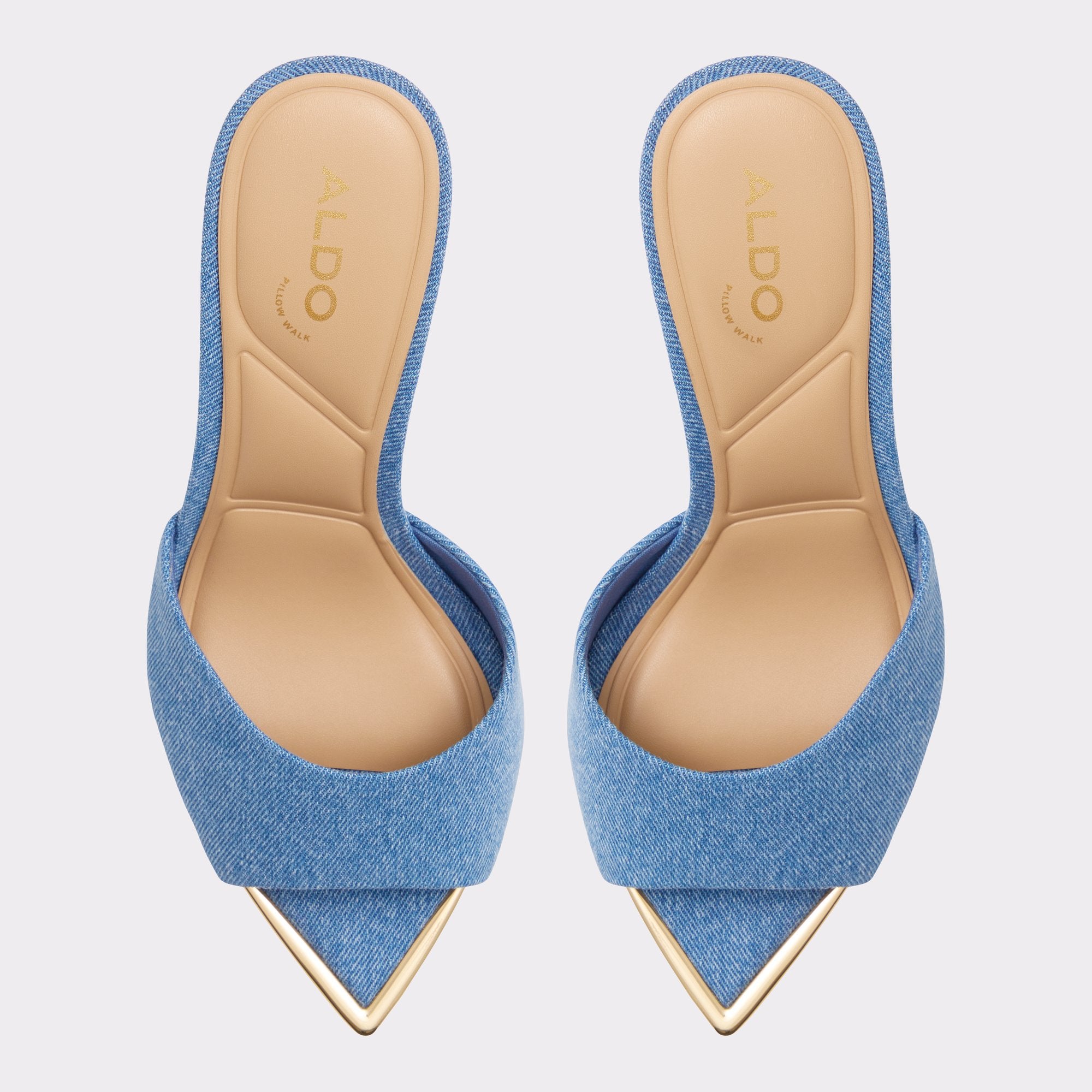 ALDO Anniebrilden escarpins bleu talon stiletto