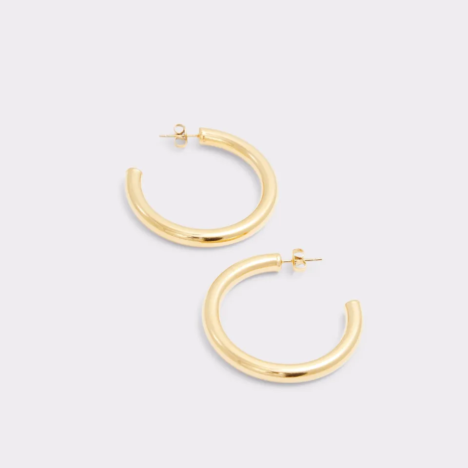 Aldo Spitzli boucles oreilles créoles dorées