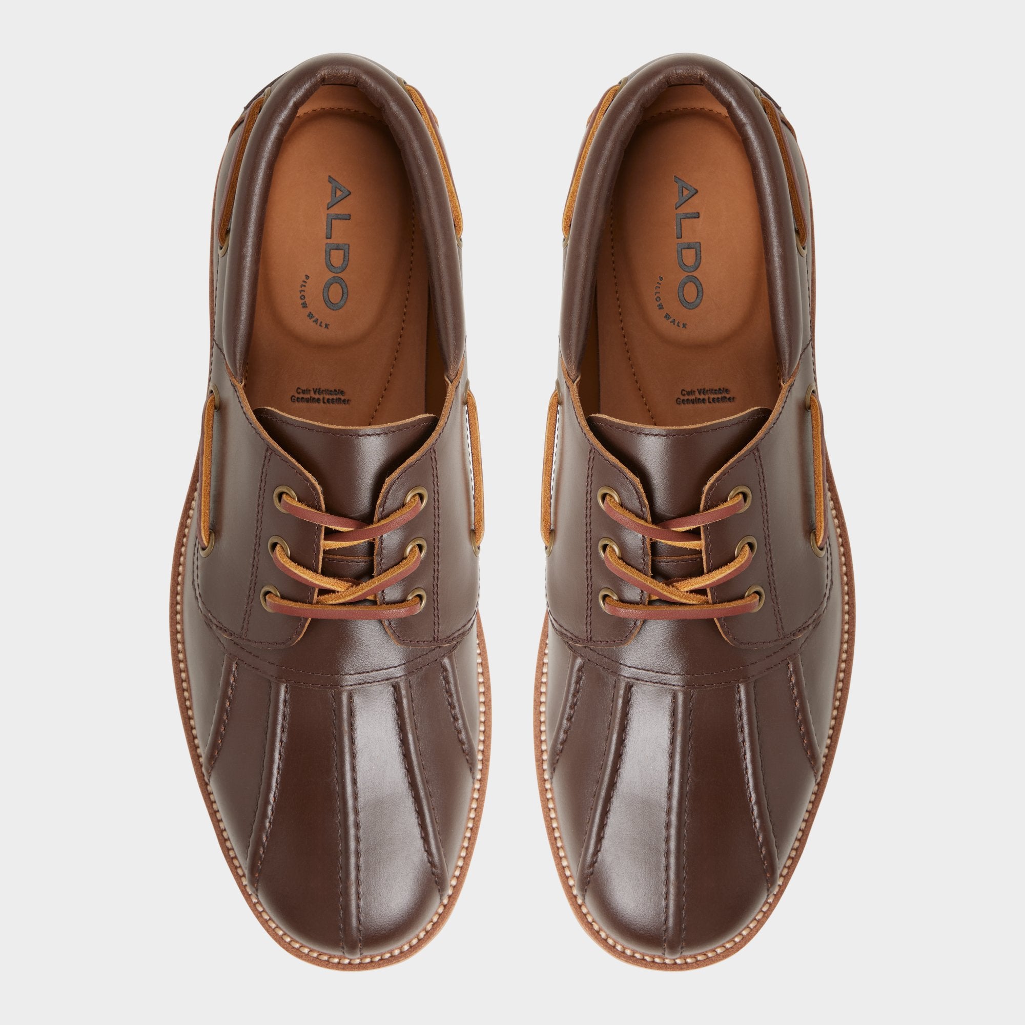 ALDO Finn sneakers homme marron cuir