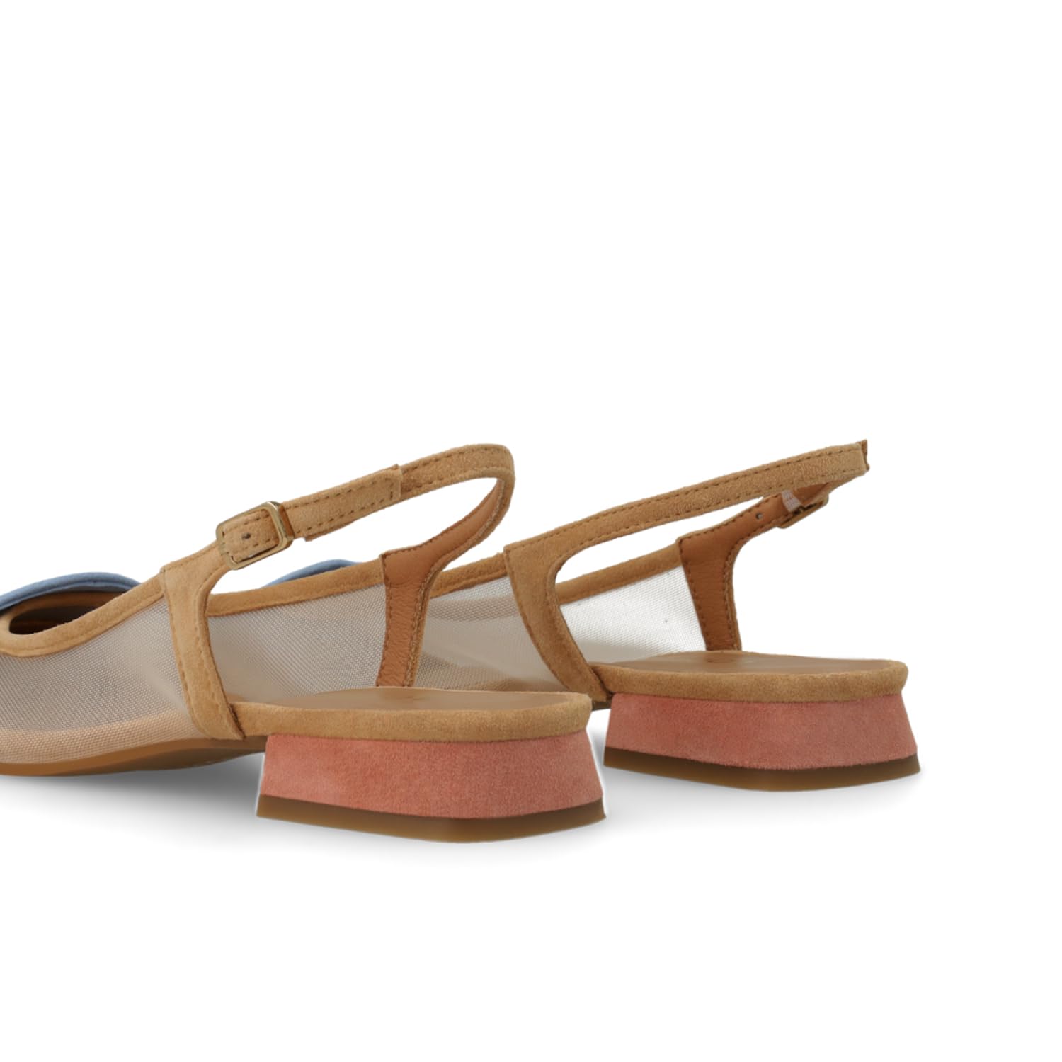 LODI BRO5264 ballerines brunes cuir véritable