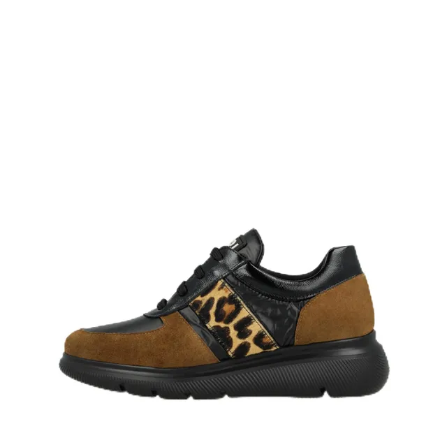LODI A-RUT5549 escarpins noirs cuir talon confort