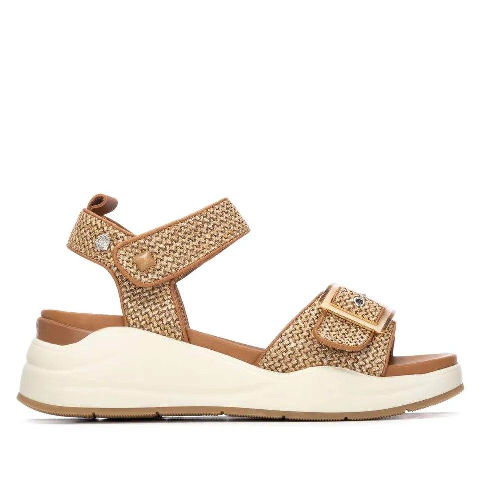 Carmela 163268 16326803 sandale compensée camel