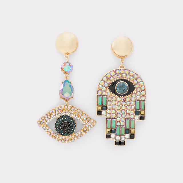 ALDO Airania boucles lustres dorées soirée
