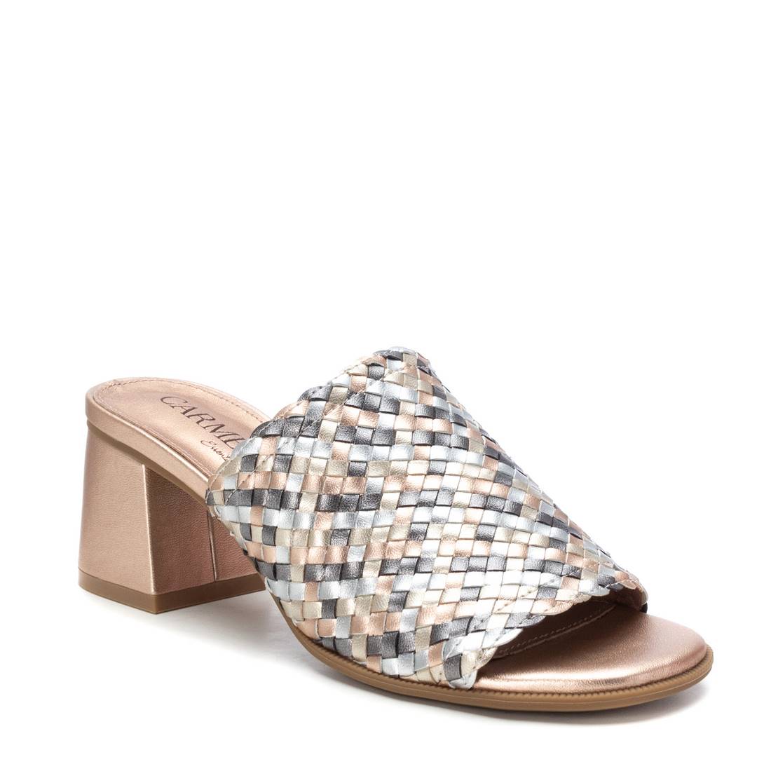 Carmela 16219103 sandales cuir marron talon moyen