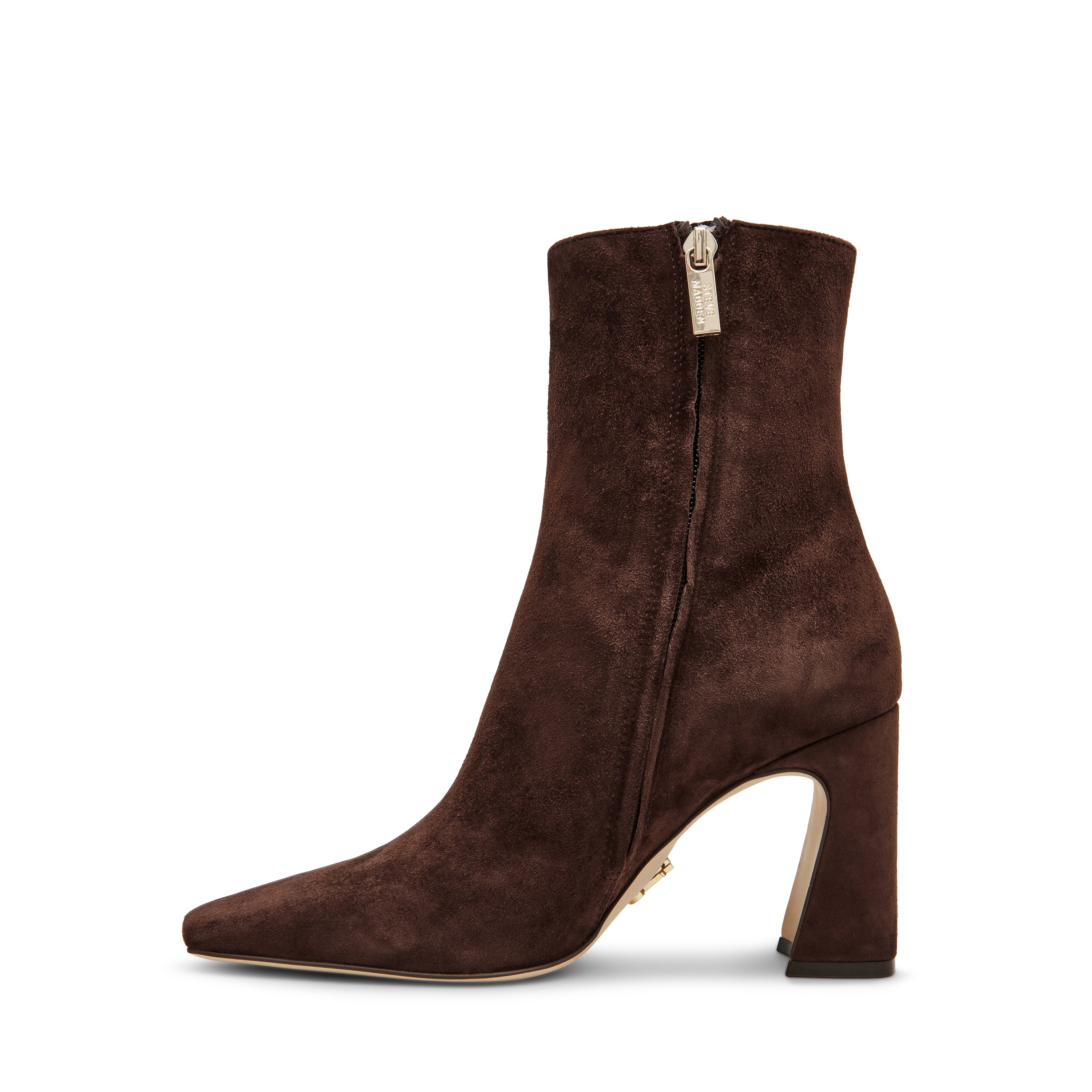 Steve Madden Flares Bootie bottine daim marron 6,5 cm
