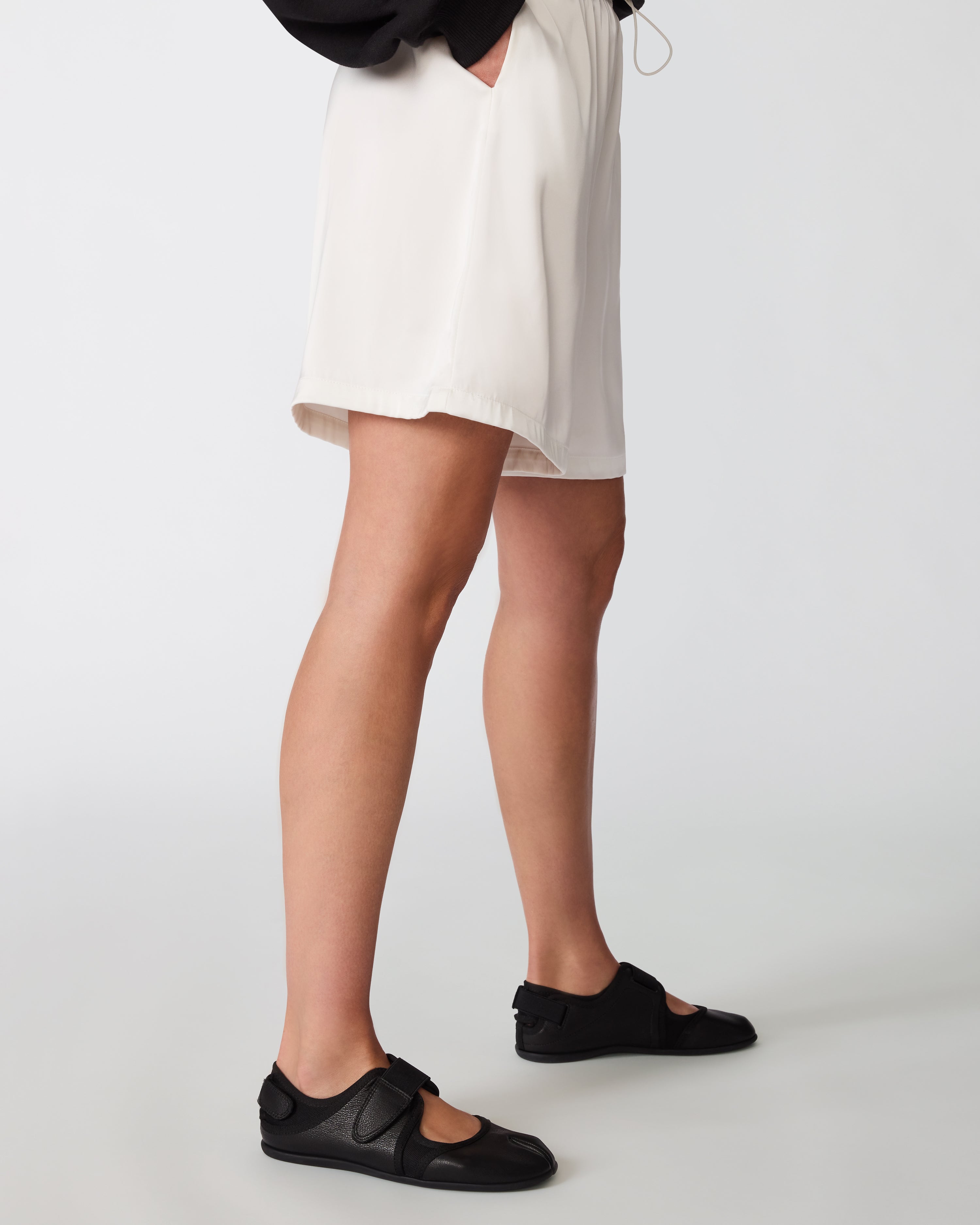 Steve Madden Rapid ballerine vernie noire bride