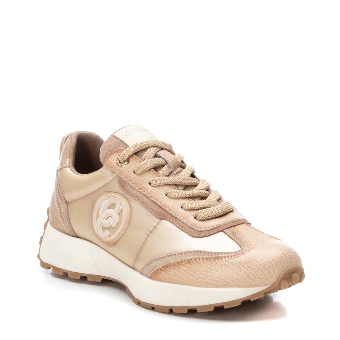 Carmela 16111704 sneaker femme blanc cuir lacets