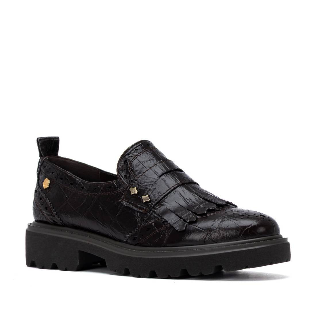 Carmela 16435901 mocassin marron semelle épaisse