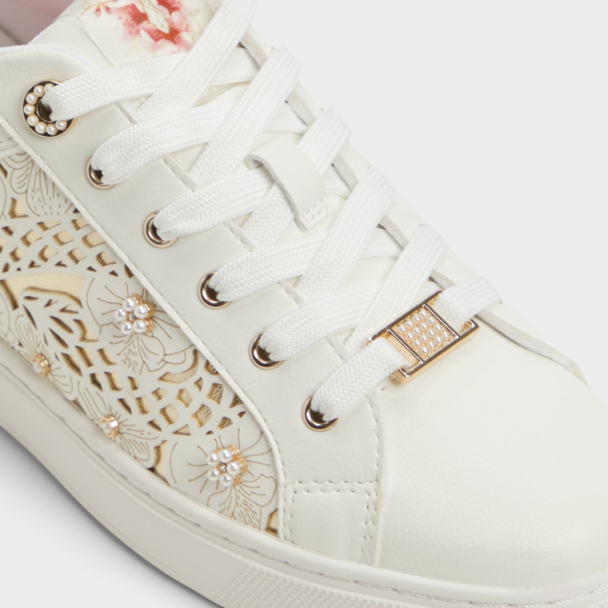 ALDO Leonia baskets basses serpent floral
