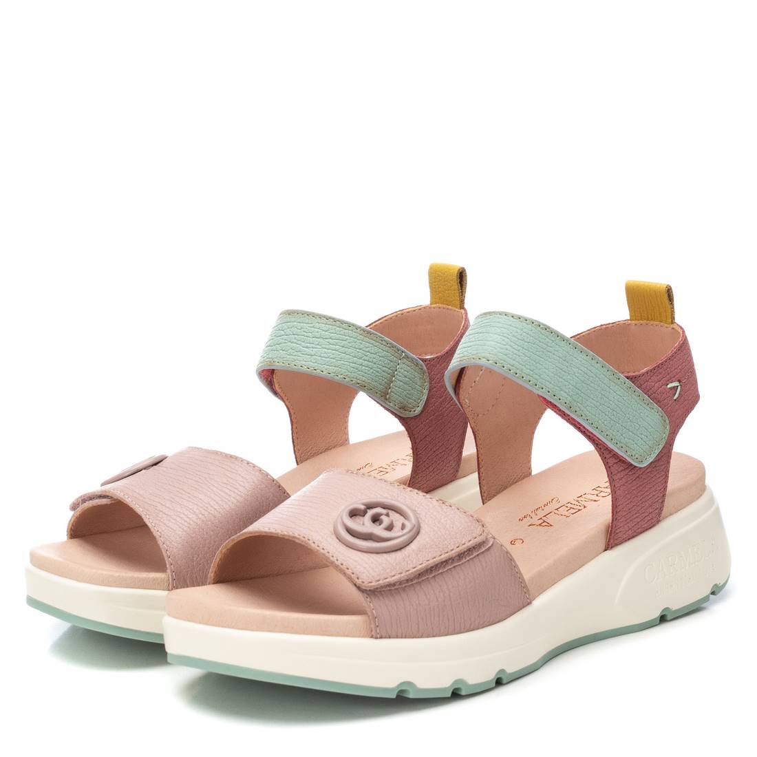 Carmela 16230904 sandales cuir nude scratch
