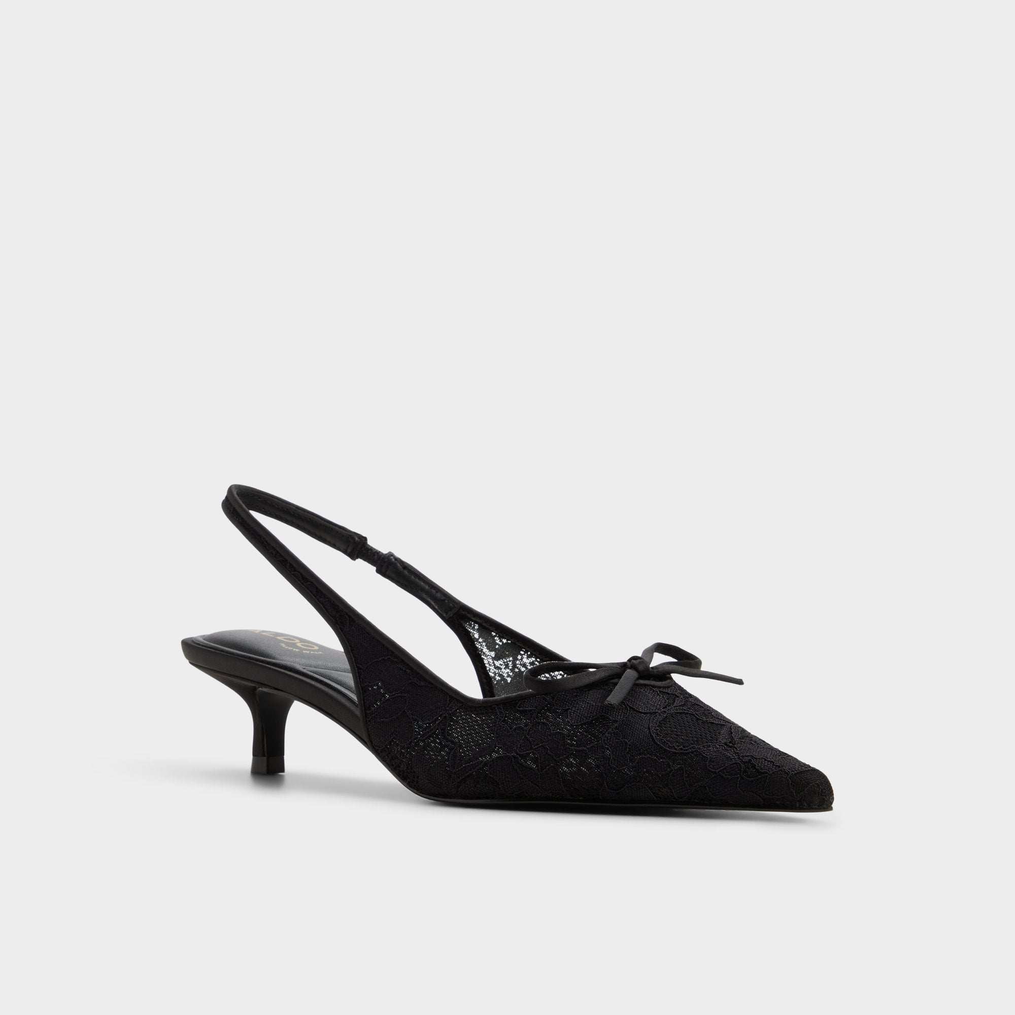 ALDO Azaro escarpins noirs petit talon