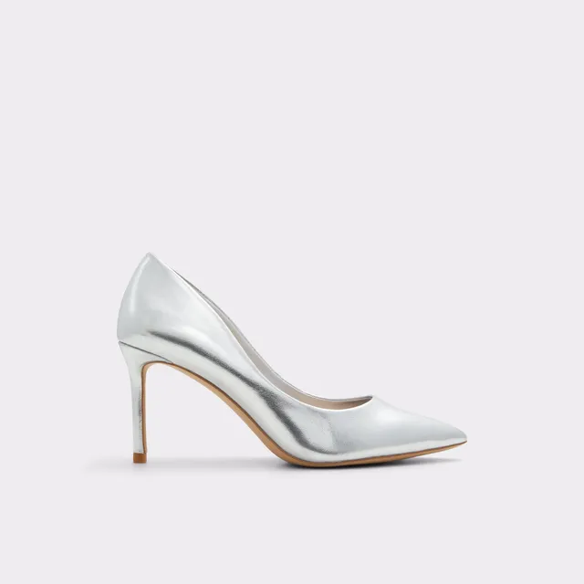 ALDO Stessymid escarpins argenté petit talon