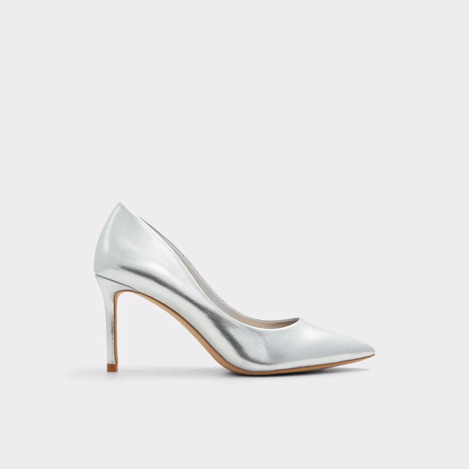 ALDO Stessymid escarpins argenté petit talon