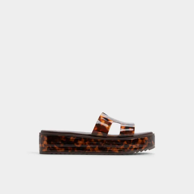 ALDO Anayelie sandales talon marron plateforme