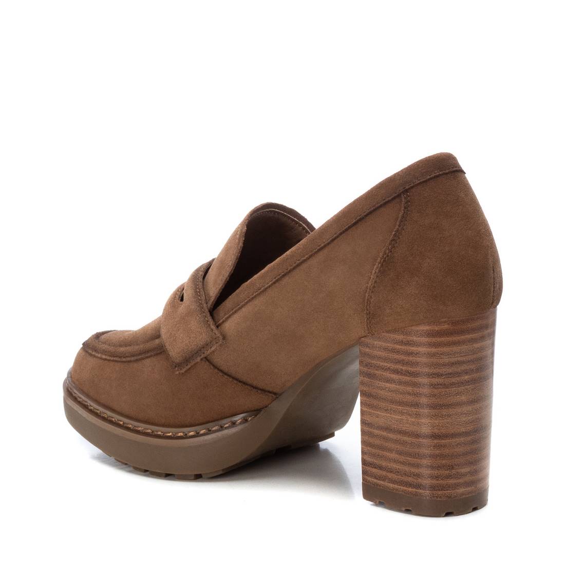 Carmela 16113702 mocassins talons marron suède