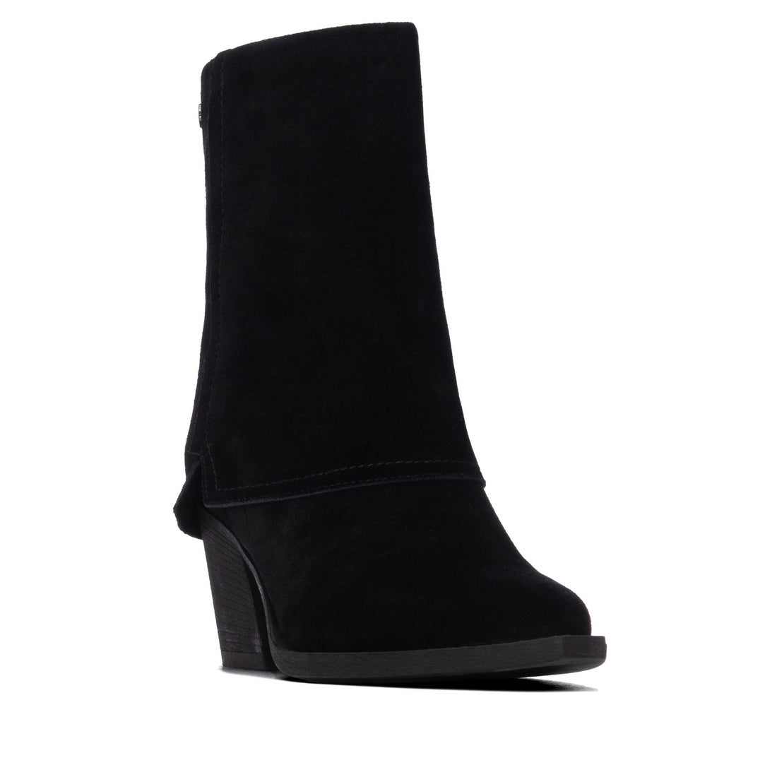 Carmela 16433503 bottine cuir noire talon
