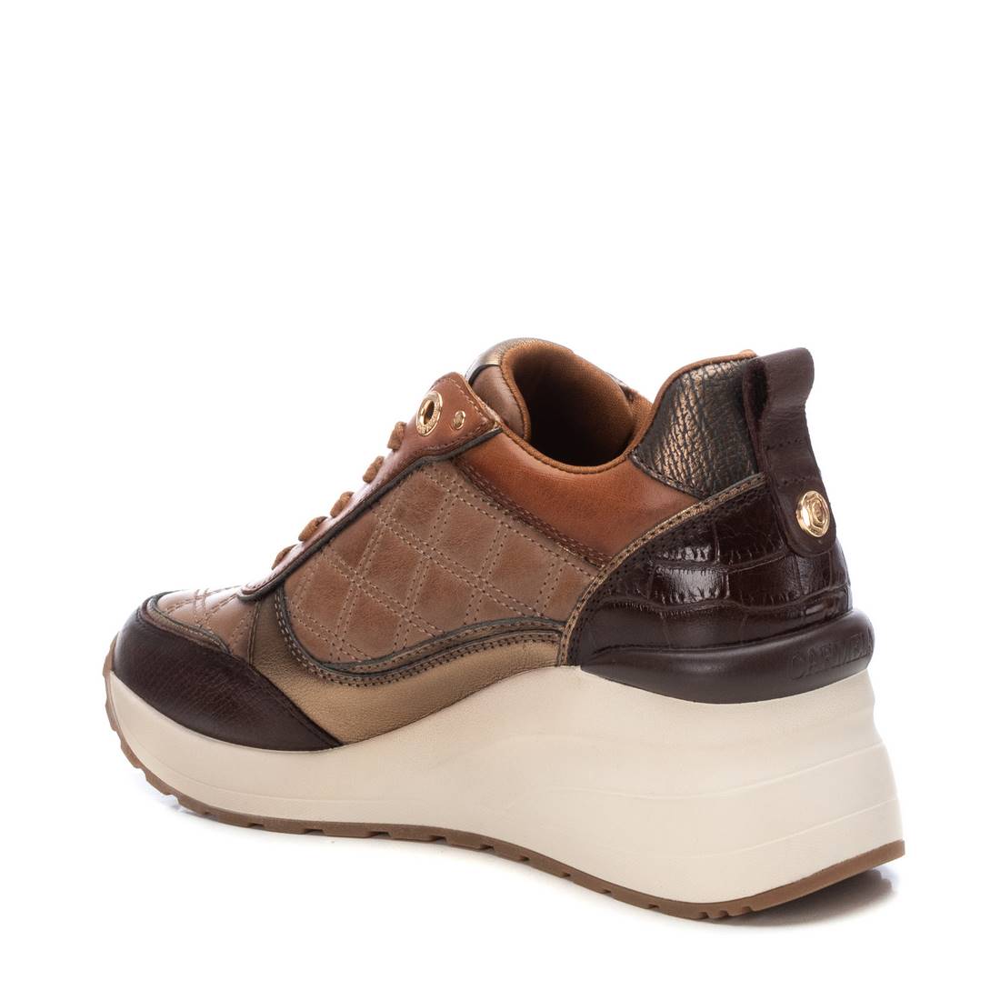 Carmela 16184504 sneakers compensées marron