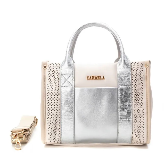 Carmela 18615202 sac bandoulière argenté synthétique