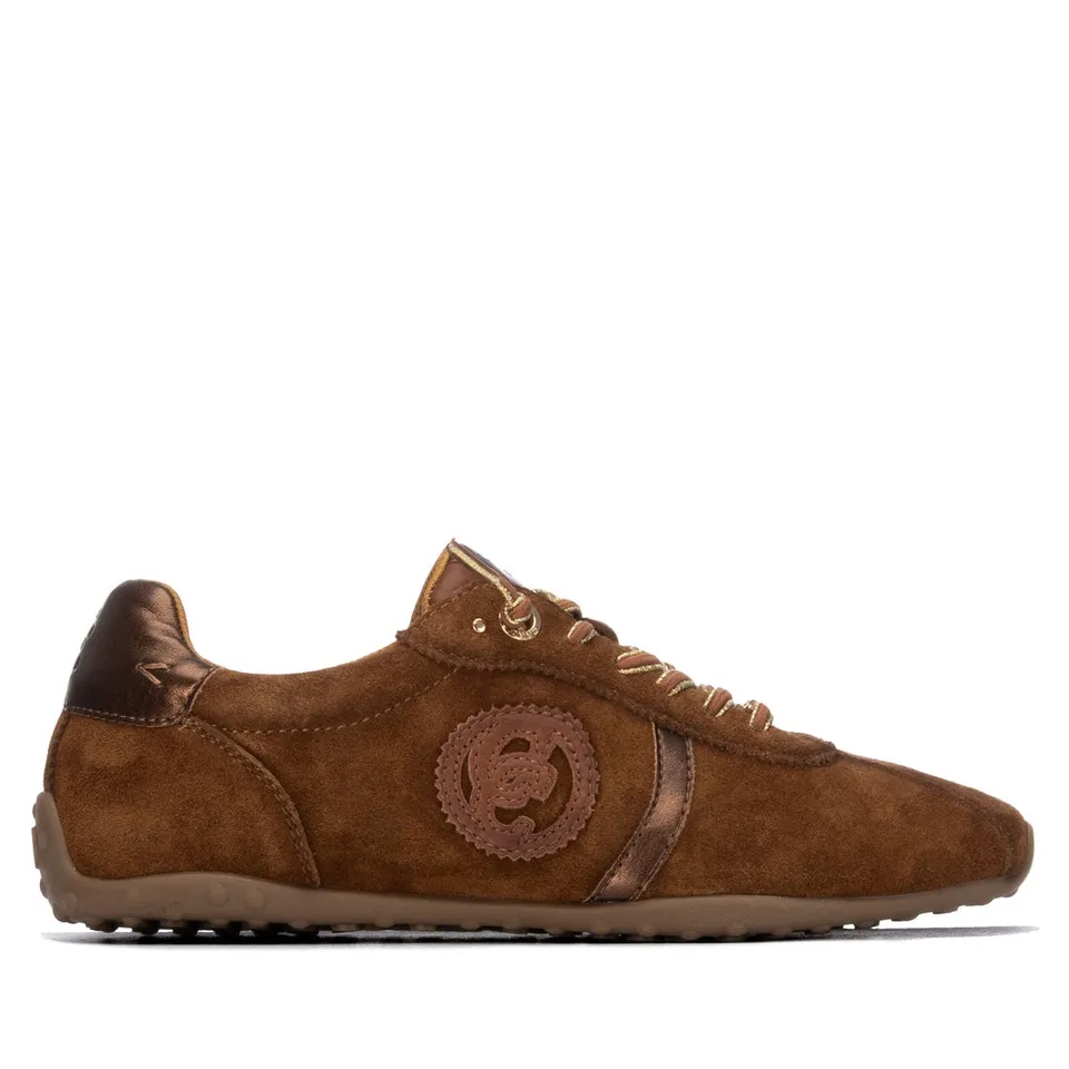 Carmela 16438301 basket femme camel cuir hiver